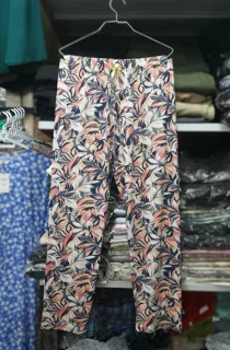 Women’s Comfortable Cotton T-Shirt & Pants Set ست تشرت شلوار نخی راحتی زنانه
