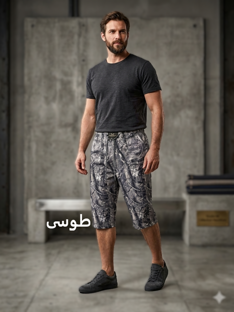 شلوارک مردانه فری سایز  Men’s Free Size Shorts
