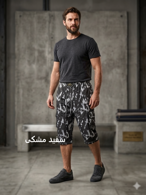 شلوارک مردانه فری سایز  Men’s Free Size Shorts