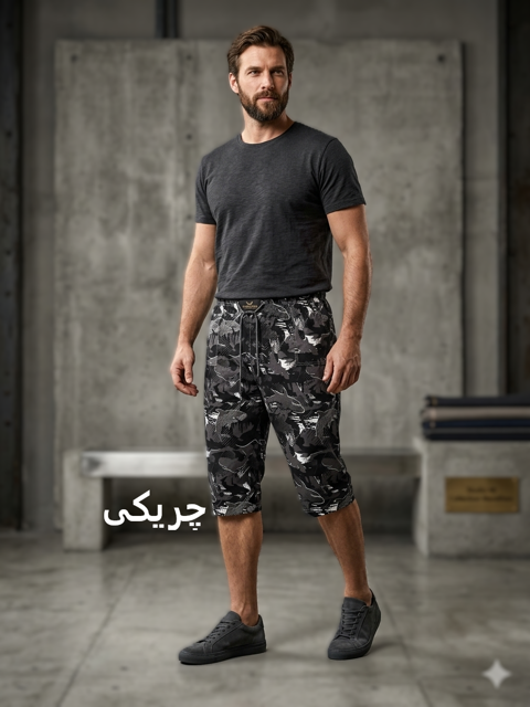 شلوارک مردانه فری سایز  Men’s Free Size Shorts