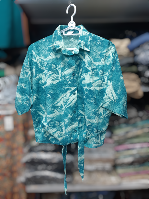 Butterfly Knot Blouse شومیز گره ای مدل پروانه