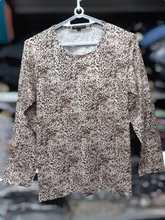 Women’s Premium Cotton Blouse │ Leopard Print – Traditional Style بلوز زنانه نخی اعلا│پلنگی - سنتی