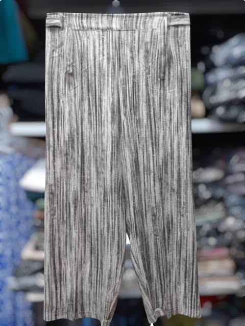 شلوار بگ مدل گازوئیلی│کمر پشت کشی Baggy Gasoline-Style Pants | Elastic Back Waistband