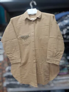 مانتو کتان گلدوزی Embroidered Cotton Women’s Mantle
